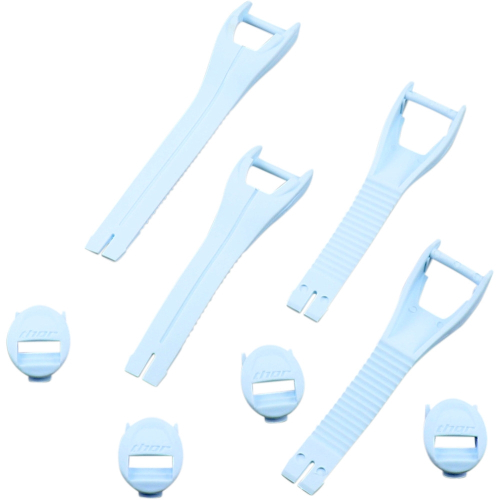 Thor - Thor Strap Kit for Blitz XP Womens Boots - White - 5/8 - 3430-0874