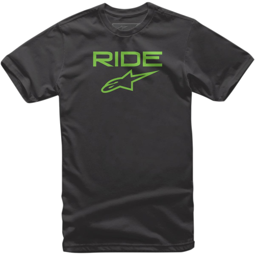 Alpinestars - Alpinestars Ride 2.0 T-Shirt - 1038-72000-1060-2XL - Black/Green - 2XL