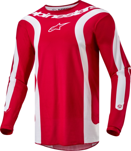Alpinestars - Alpinestars Fluid Lurv Jersey - 3762024-3120-M - Mars Red/White - Medium