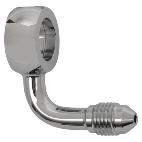 Magnum - Magnum 12mm Banjo x AN-3 Brake Line Fitting - 90deg. - Chrome - 1703-53