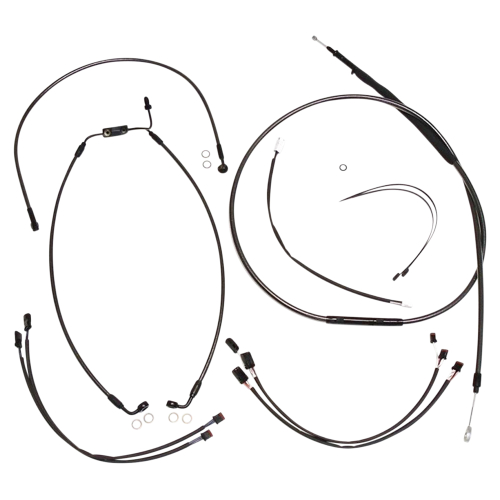 Magnum - Magnum Black Pearl Handlebar Installation Kit for 12-14in. Ape - 487901