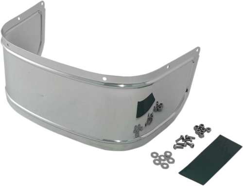 Drag Specialties - Drag Specialties Front Fender Skirt - Smooth - Chrome - 1405-0221