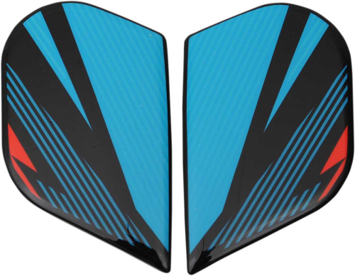 Icon - Icon Side Plate for Alliance GT Primary Helmets - Blue/Red - 0133-0913