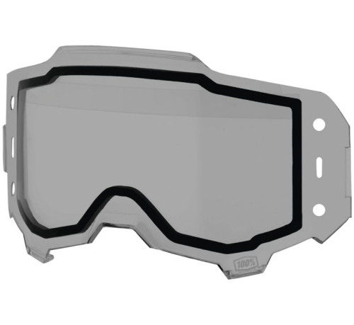 100% - 100% Armega Forecast Dual Pane Lens - Smoke - 59064-00002