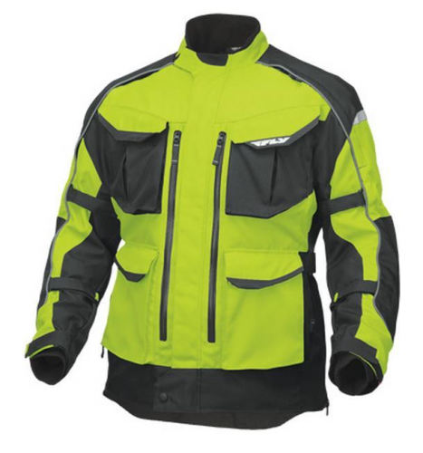 Fly Racing - Fly Racing Fly Terra Trek 4 Jacket - 477-2085~2 - Hi-Viz/Black - Medium