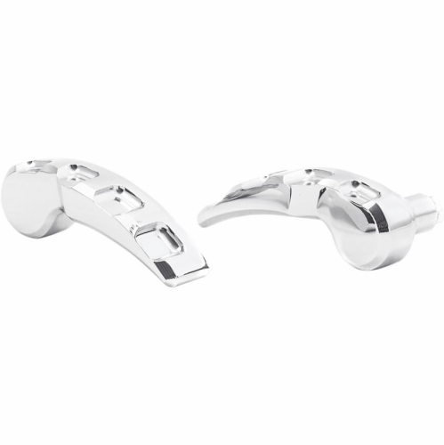 LA Choppers - LA Choppers Fusion Saddlebag Latch Handles Set - Artistic Chrome - LA-F395-00