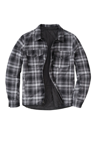 Scorpion - Scorpion Morpheus Reversible Jacket - 15001-4 - Black/Plaid Gray - Medium