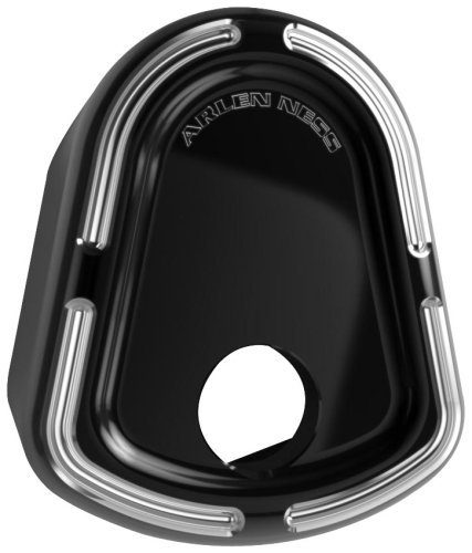 Arlen Ness - Arlen Ness Ignition Switch Cover - Slot Track - Black - 03-423