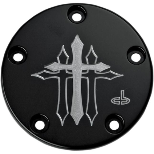Carl Brouhard Designs - Carl Brouhard Designs Points Cover - Cross Series - Black - CR-0002-B