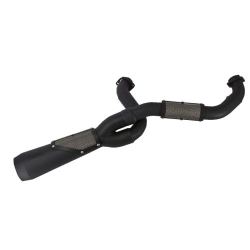 Trask Performance - Trask Performance Big Sexy 2-Into-1 Exhaust System - Black - TM-5120BK