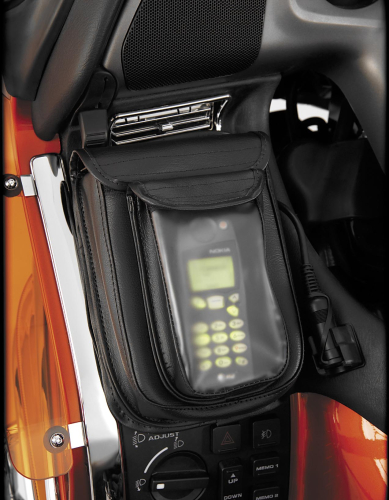 Hopnel - Hopnel Premium Double Add-A-Pocket with Clear Pouch - H18LPC-2BK