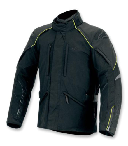 Alpinestars - Alpinestars New Land Gore-Tex Jacket - 3605013-155-3X - Black/Fluorescent Yellow - 3XL