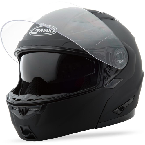 G-Max - G-Max GM64 Solid Helmet - G1640077 - Flat Black - X-Large