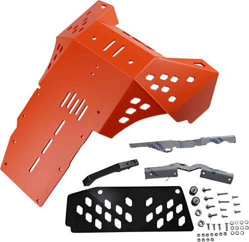 Moose Racing - Moose Racing Pro LG Skid Plate - Orange - PX1560