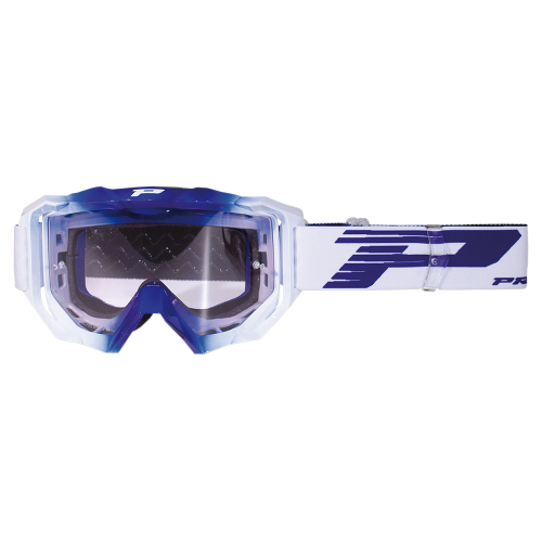 Pro Grip - Pro Grip 3200 MX Venom Goggles - PZ3200BLU - Blue / Clear Light Sensitive Lens - OSFM