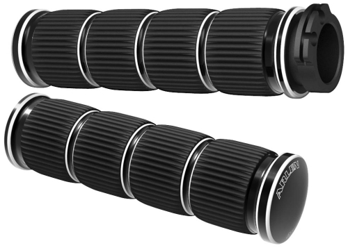 Arlen Ness - Arlen Ness Fusion Series Grips - Ring Leader - Black - 07-313