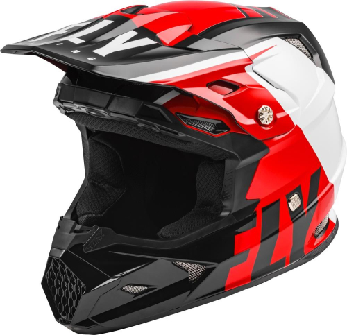 Fly Racing - Fly Racing Toxin Transfer MIPS Youth Helmet - 73-8541YL - Red/Black/White