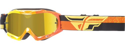 Fly Racing - Fly Racing Zone Composite Youth Goggles - 37-4053 - Yellow/Orange/Black