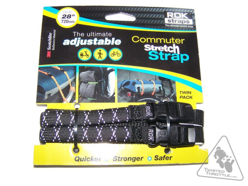 ROK Straps - ROK Straps Commuter Strap - Black/Reflective - ROK10332