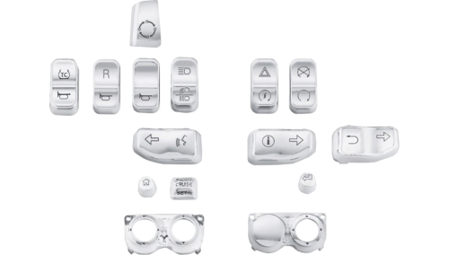 Drag Specialties - Drag Specialties Switch Cap Kit - 15 piece - 0616-0393