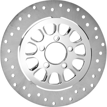 RC Components - RC Components Dynasty 11.8in. Floating Front Rotor - Chrome - COG117117CLF2K