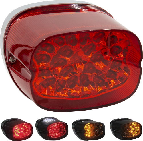 Saddle Tramp - Saddle Tramp LED Taillight with Turn Signal - Red - BC-HDTL3