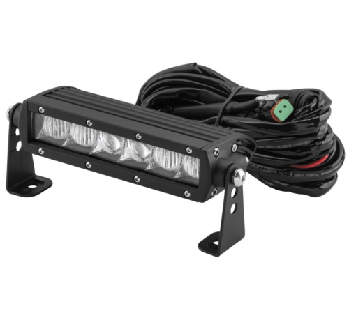 QuadBoss - QuadBoss Single Row LED Light Bar - 6.5in. - 13002T