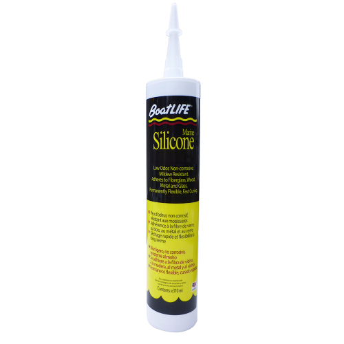 BoatLIFE - BoatLIFE Silicone Rubber Sealant Cartridge - Black