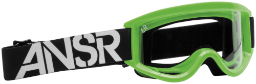 Answer - Answer Answer Logo Goggles - 018163 - Green/Clear Lens