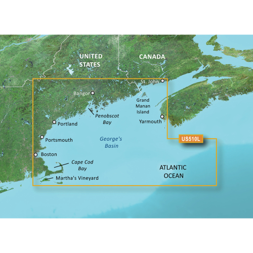 Garmin - Garmin BlueChart&reg; g3 Vision&reg; HD - VUS510L - St. John - Cape Cod - microSD&trade;/SD&trade;
