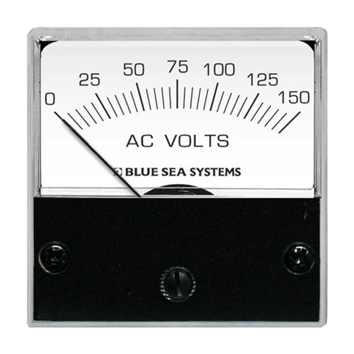 Blue Sea Systems - Blue Sea 8244 AC Analog Micro Voltmeter - 2" Face, 0-150 Volts AC