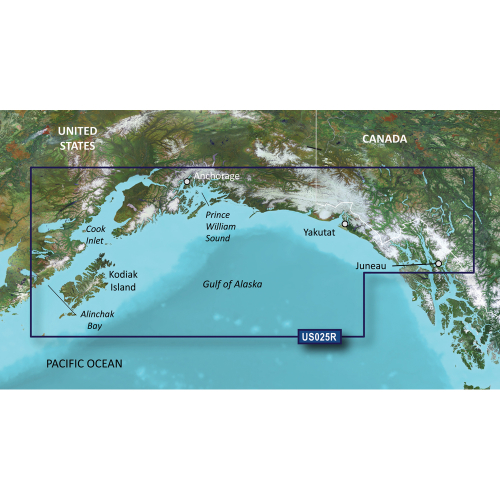 Garmin - Garmin BlueChart&reg; g3 Vision&reg; HD - VUS025R - Anchorage - Juneau - microSD&trade;/SD&trade;