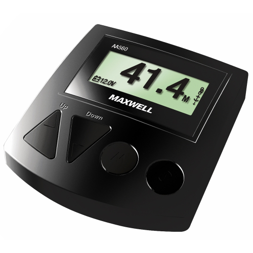 Maxwell - Maxwell AA560 Rope Chain or All Chain Counter Control - Black