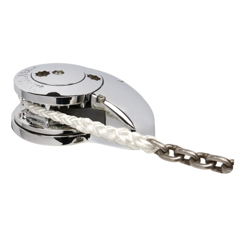 Maxwell - Maxwell RC10/10 12V Automatic Rope Chain Windlass 3/8" Chain to 5/8" Rope