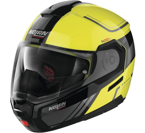 Nolan - Nolan N90-3 Voyager Helmet - N935275210187 - LED Yellow - X-Small