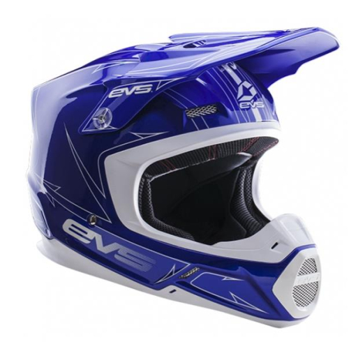 EVS - EVS Vortek T5 Pinner Helmet - H16T5P-BUW-XXL - Blue/White - 2XL