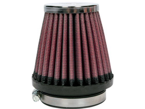 K&N Engineering - K&N Engineering Universal Round Tapered Air Filter - Chrome End Cap - RC-2330