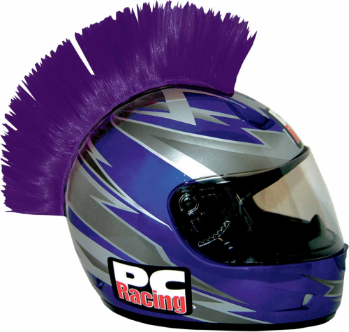 PC Racing - PC Racing Helmet Mohawk - Purple - PCHMPURPLE