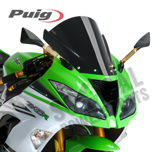PUIG - PUIG Z-Racing Windscreen - Black - 6482N