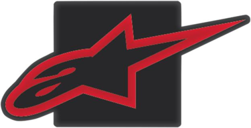 Alpinestars - Alpinestars MX Trailer Hitch Cover - Black/Red - 1037-94000-1030