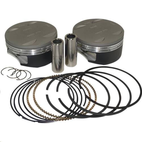 KB Performance - KB Performance Super-Duty Forged Piston Kit (120ci.) - Bored  (4.125in.) - 11.0:1 Compression - KB542LCA.STD