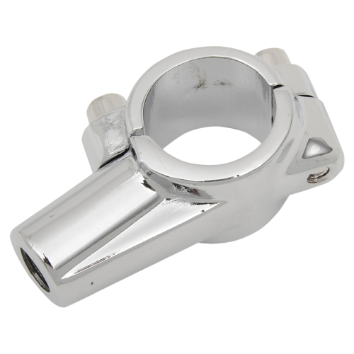 Emgo - Emgo Handlebar Mirror Mount for 7/8in. Handlebar - Chrome - 20-28121