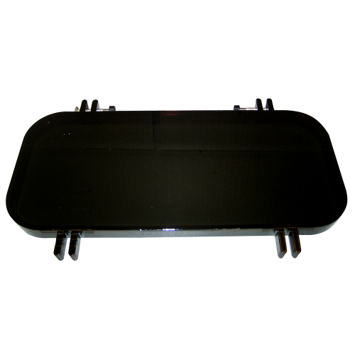 Beckson Marine - Beckson Replacement Portlight Lens Only - 5" x 12" - Smoke