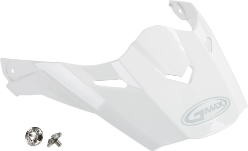 G-Max - G-Max Visor with Screws for AT-21/S/Y Helmets - White - G021058