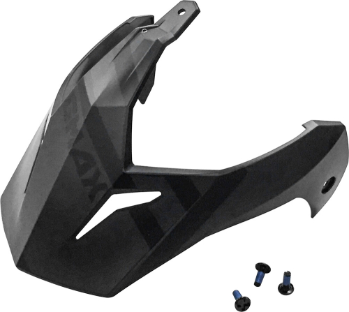 G-Max - G-Max Visor with Screws for GM-11/S Helmets - Trapper Matte Black/Gray - G011109