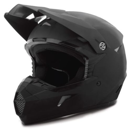 G-Max - G-Max MX46 Solid Helmet - G3460453 - Flat Black - X-Small