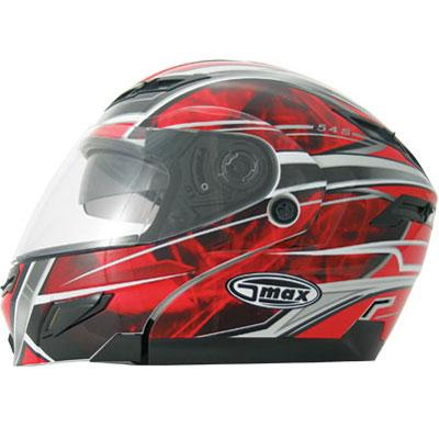 G-Max - G-Max Face Shield for GM54 Helmet - Smoke - G078015