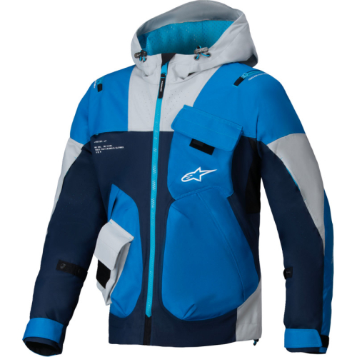 Alpinestars - Alpinestars Mogress Air Jacket - 3301625-7187-S - Blue/Almond - Small