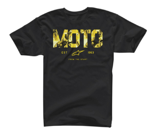 Alpinestars - Alpinestars Moto Start T-Shirt - 10457200710M - Black - Medium