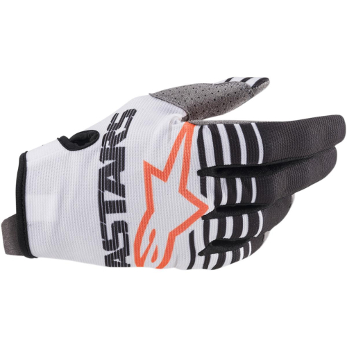 Alpinestars - Alpinestars Radar Gloves - 3561820-250-2X - White/Black - 2XL